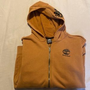 Kids XL timberland zip up hoodie.
